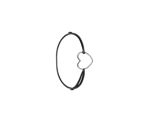 Grav Contour Heart Ezüst 925 Gyűrű