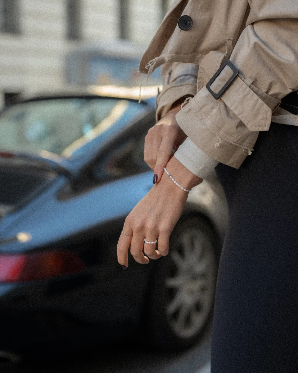 Édesvizi Fehér Kis Gyöngyös Gyűrű