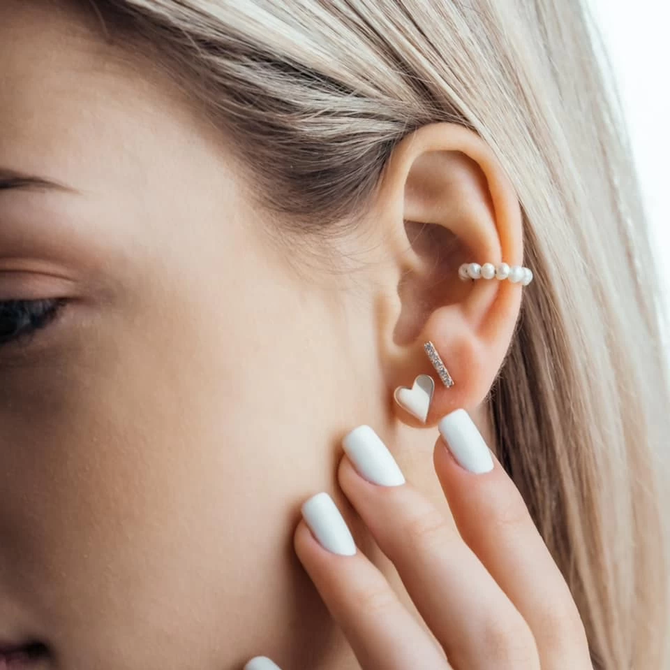 Grav Belle Ezüst Fülbevaló