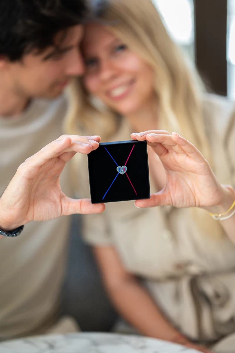 Szerelem Karkötő Pároknak Ezüst