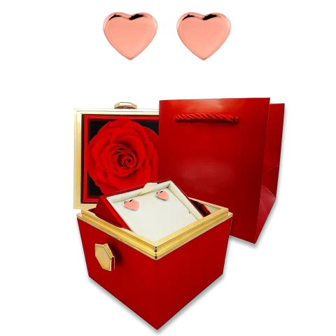 GRAV Eternal Rose Arany 14K Fülbevaló