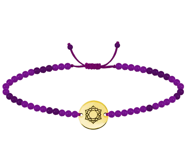 GRAV Korona Csakra Arany 14K Karkötő