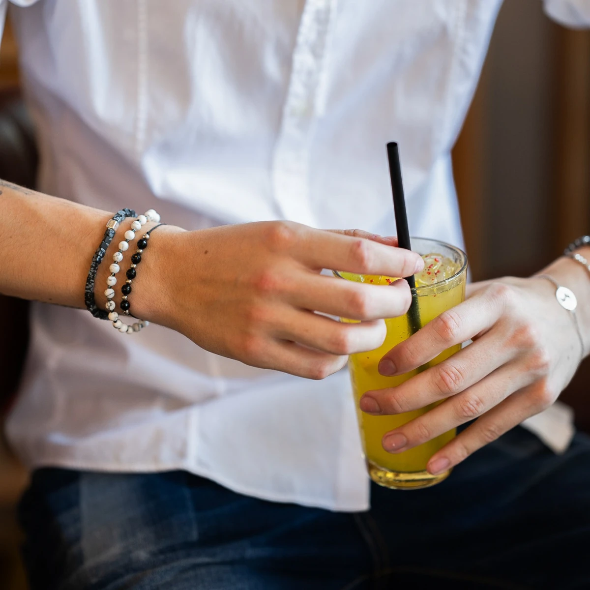 Grav Storm Men 7 EZÜST 925 Karkötő