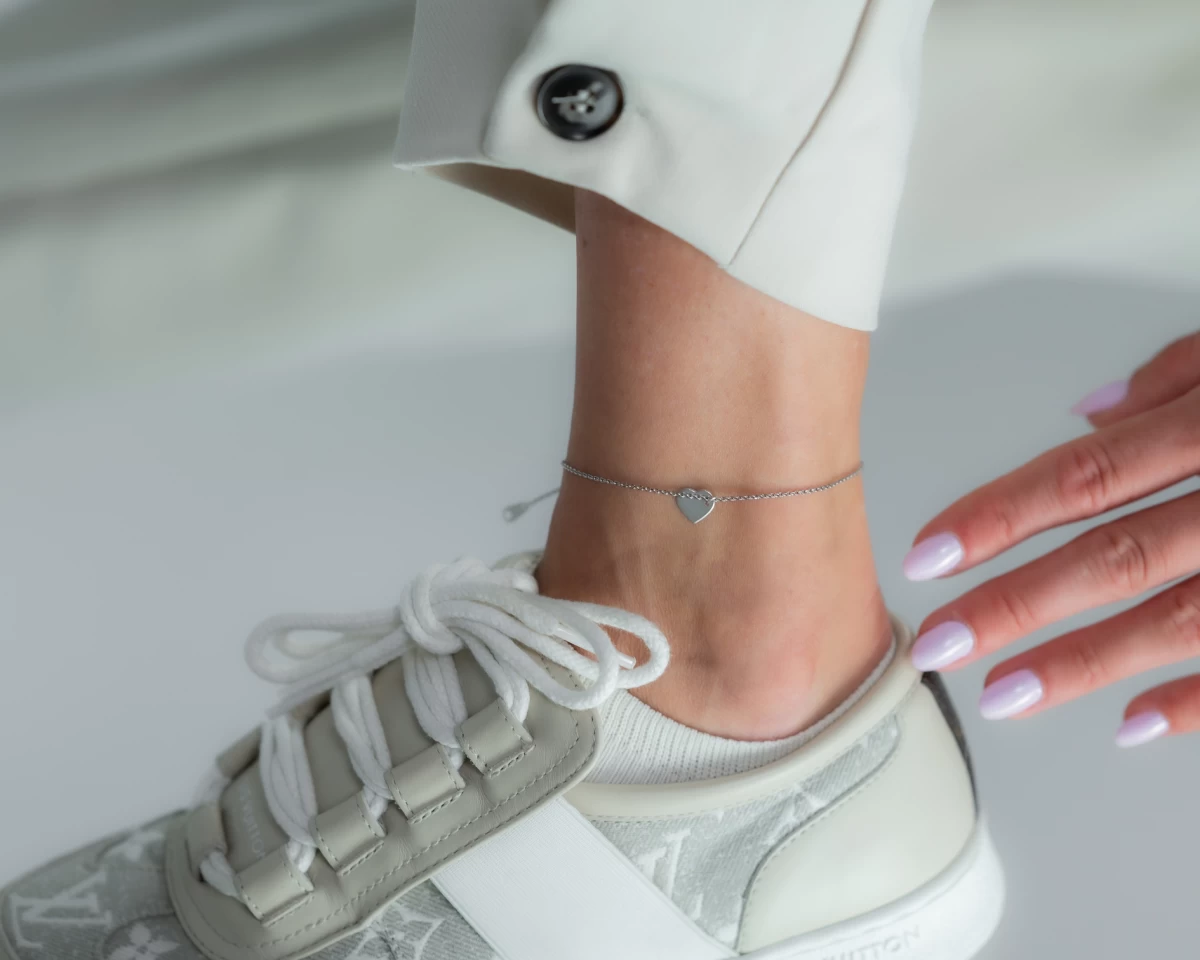 Grav Heart Ezüst 925 Bokalánc