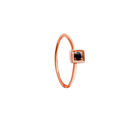 GRAV Chloee 1 Black Arany 14K Gyűrű