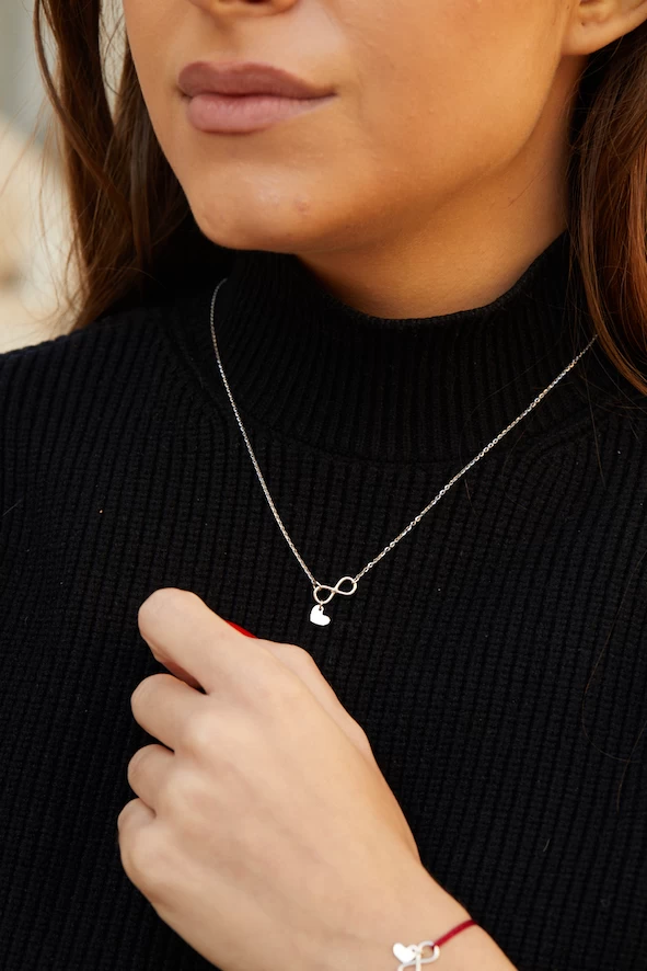 Grav Infinity Heart Ezüst 925 Nyaklánc