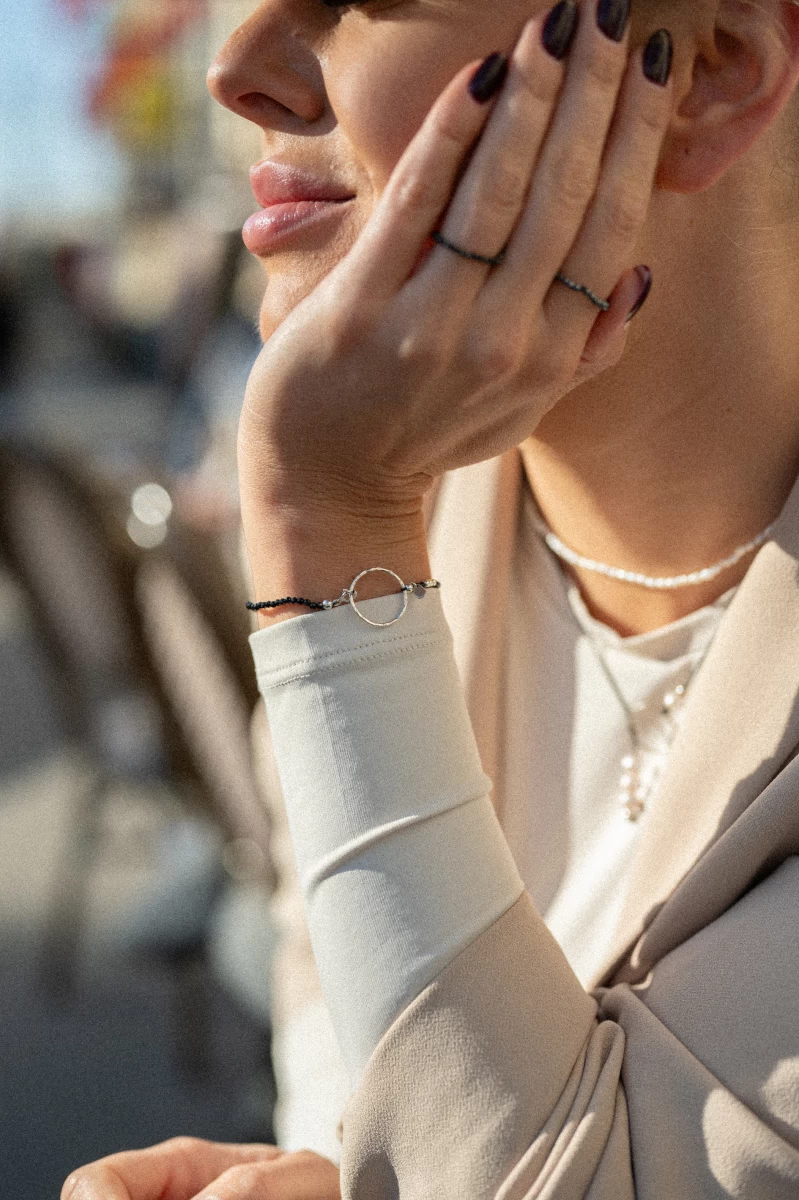 GRAV Gemstone Quintessa Ezüst 925 Karkötő