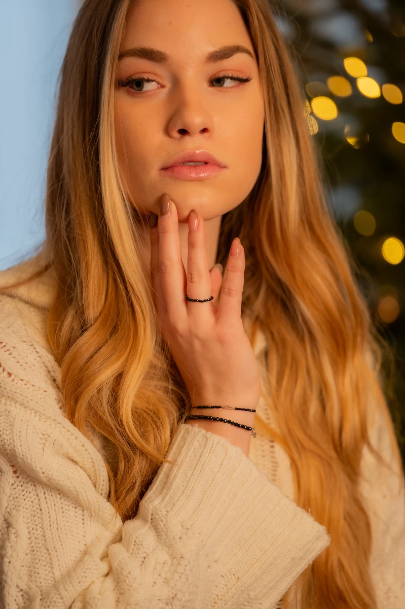 Spinell Ásvány Gyűrű