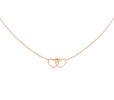 Grav Heart Clip Arany 14K Nyaklánc
