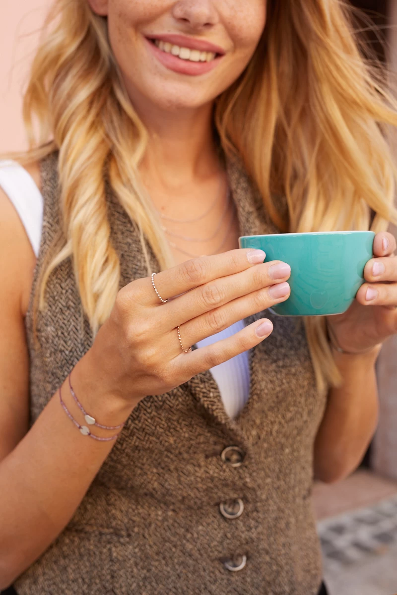 Golyós Ezüst Gyűrű