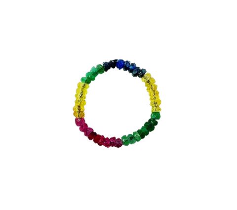 GRAV Rayfield Smaragd Rubin Zafír Gyűrű