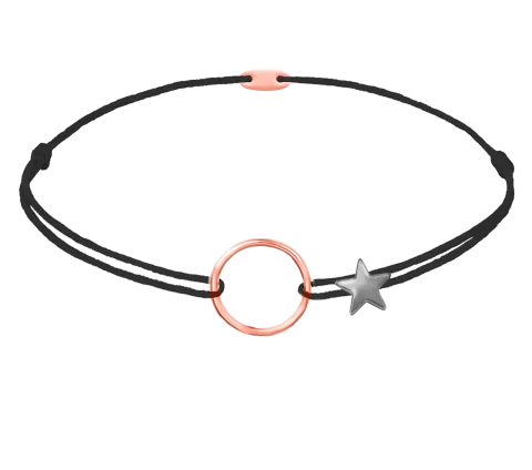 GRAV Contour Circle Arany 14K Fonalas Karkötő