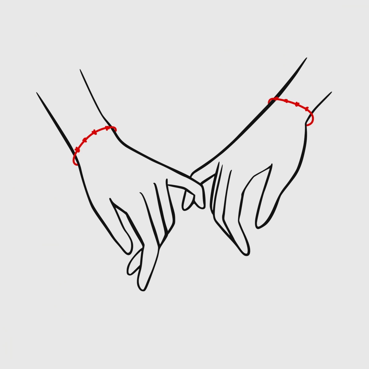 Kabbala 7 Csomós Védelmező Karkötő