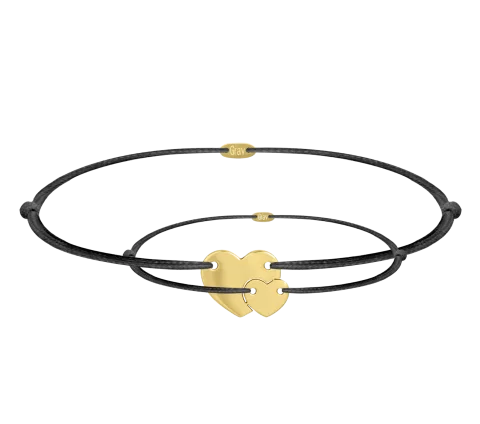 Grav Double Love Arany 14K Karkötő