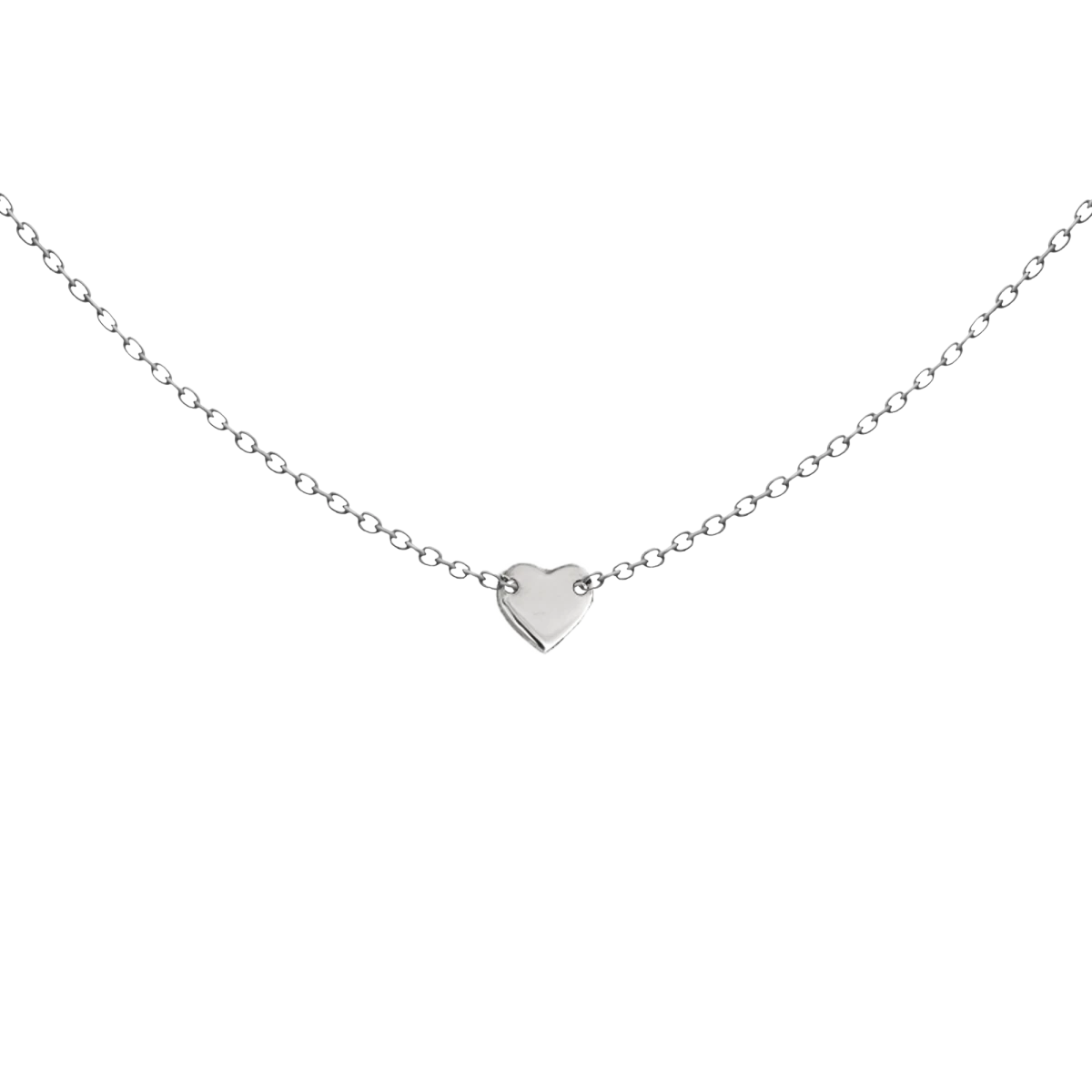 Szív Örök Rózsával Ezüst 925 Nyaklánc