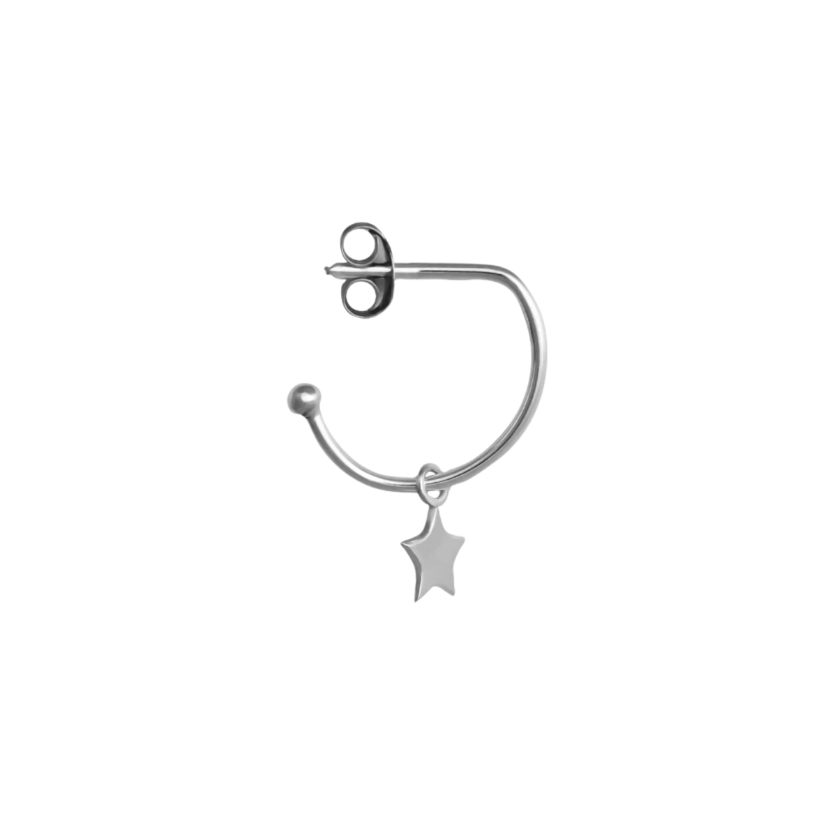 Grav Star Ezüst Fülbevaló