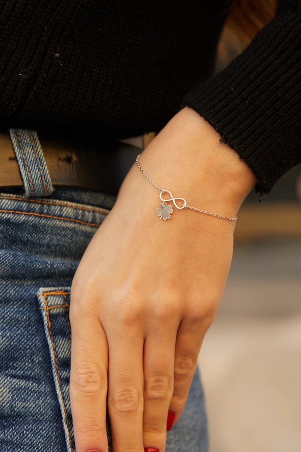 Grav Infinity Luck Ezüst 925 Karkötő