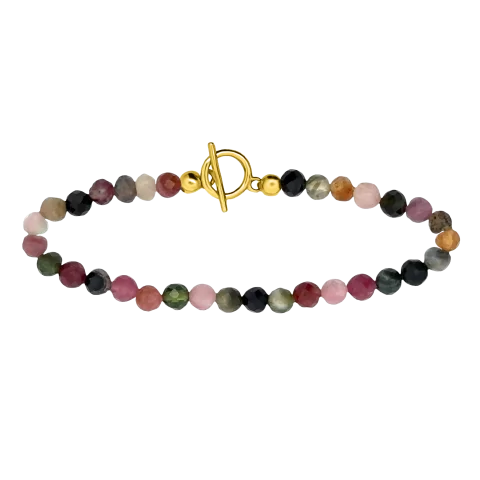 GRAV Rosaline Ezüst 925 Ásvány Karkötő